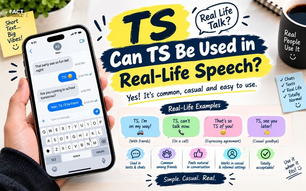 Can TS Be Used in Real-Life Speech?