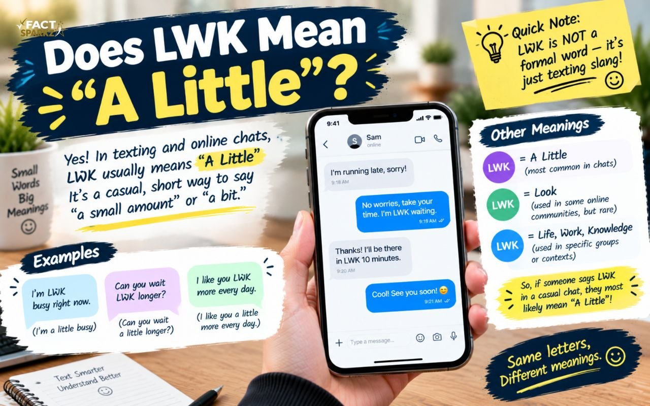 Does LWK Mean “A Little”?