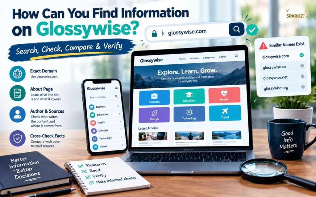 How Can You Find Information on Glossywise?
