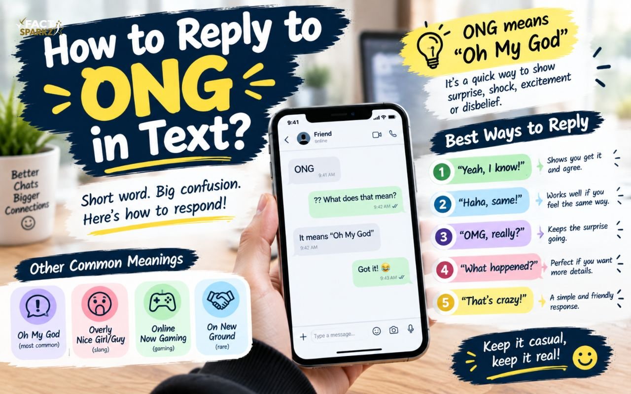 How to Reply to ONG in Text
