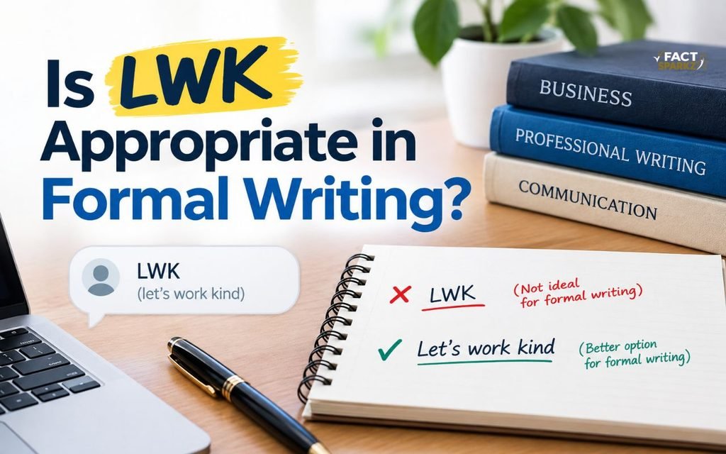 Is LWK Appropriate in Formal Writing?