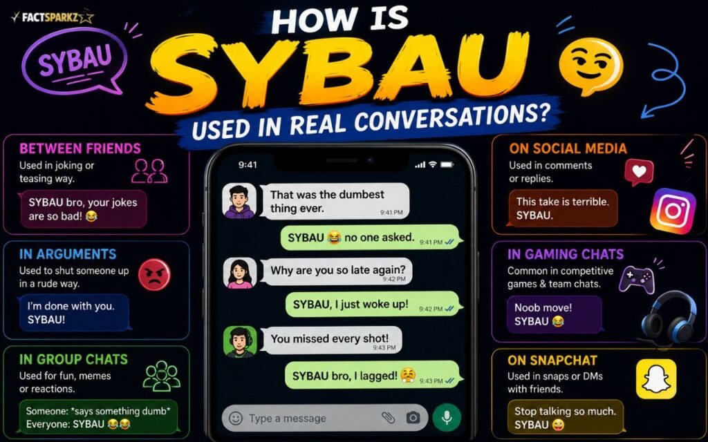 How Is SYBAU Used in Real Conversations?