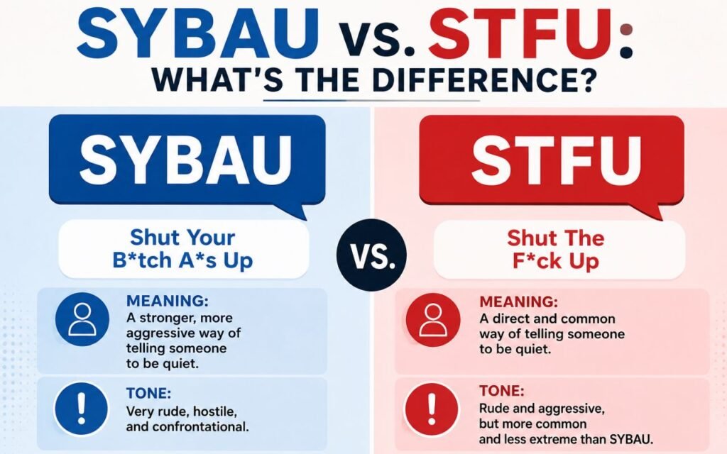 SYBAU vs. STFU: What's the Difference?