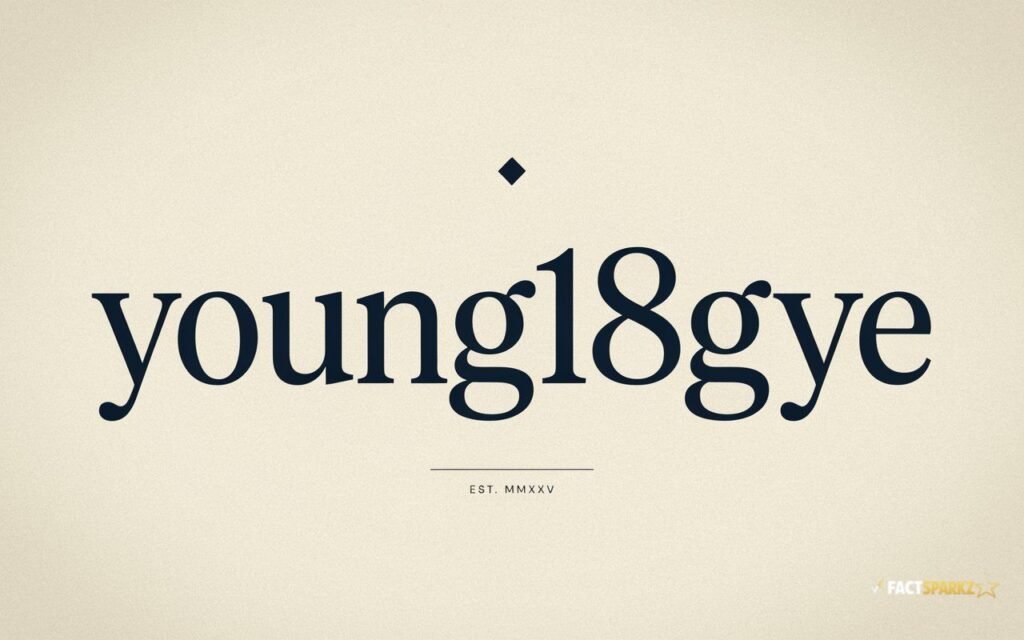 What Does Young18gye Actually Mean?