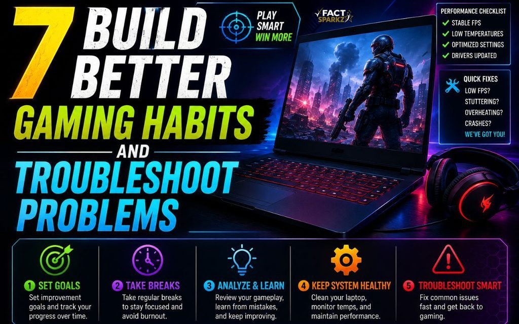 7. Build Better Gaming Habits and Troubleshoot Problems