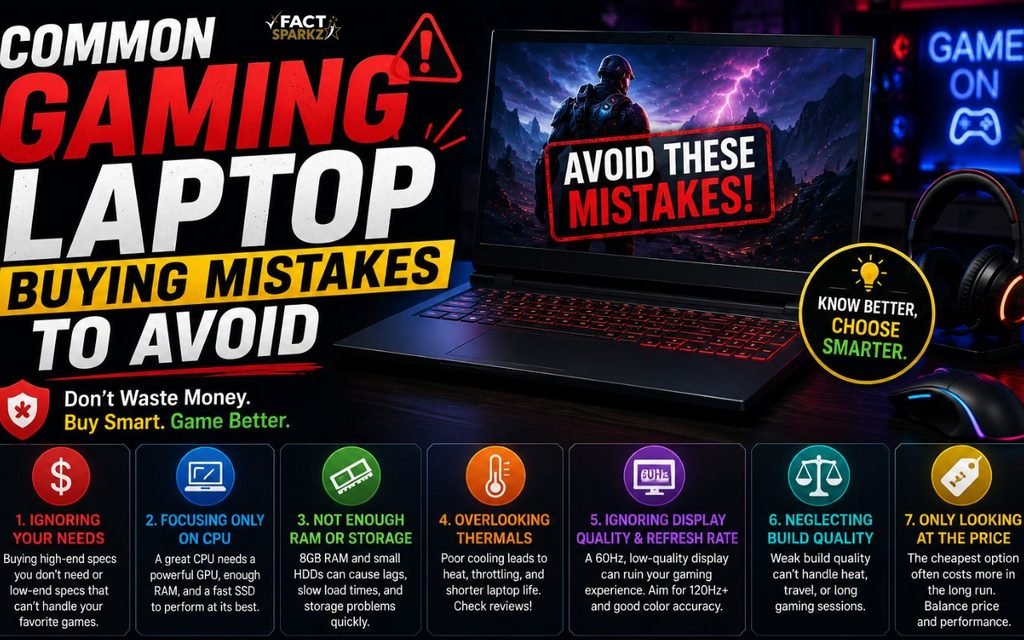 Common Gaming Laptop Buying Mistakes to Avoid