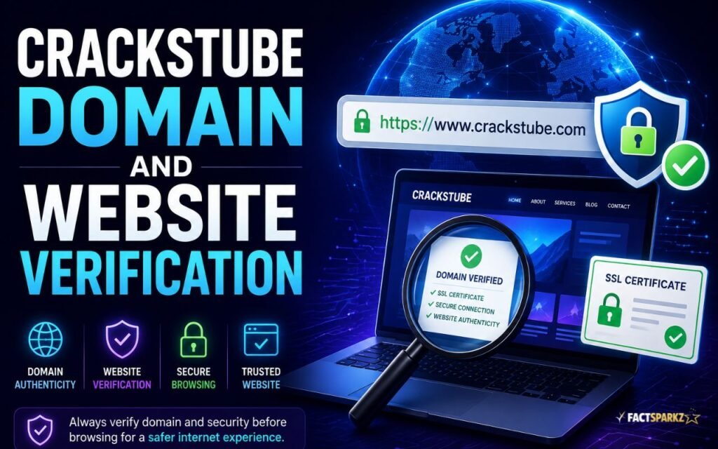 Crackstube Domain and Website Verification
