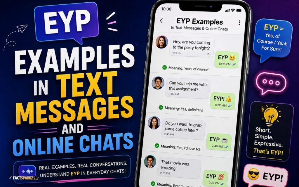 EYP Examples in Text Messages and Online Chats