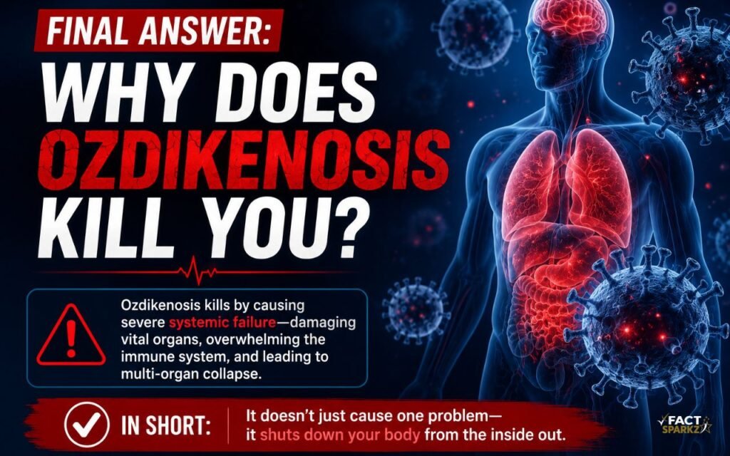 Final Answer: Why Does Ozdikenosis Kill You?