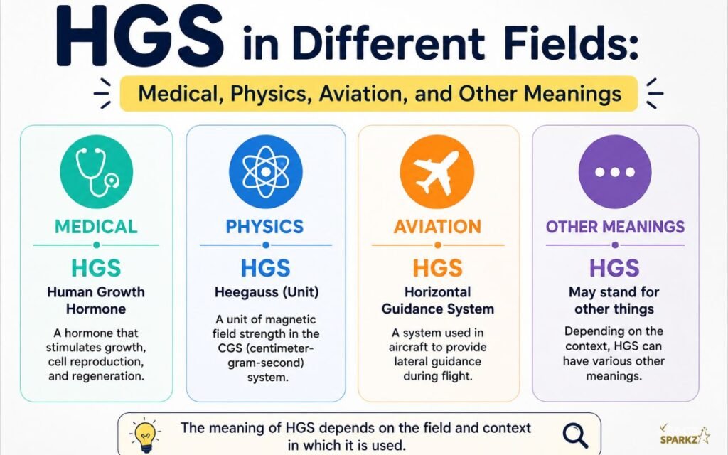 HGS in Different Fields: Medical, Physics, Aviation, and Other Meanings