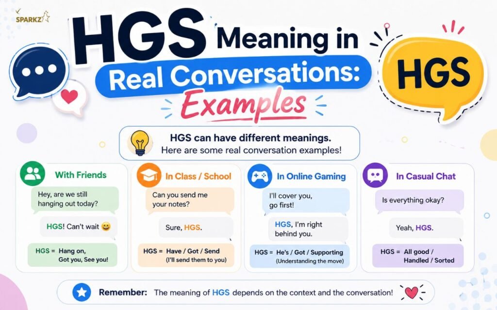 HGS Meaning in Real Conversations: Examples