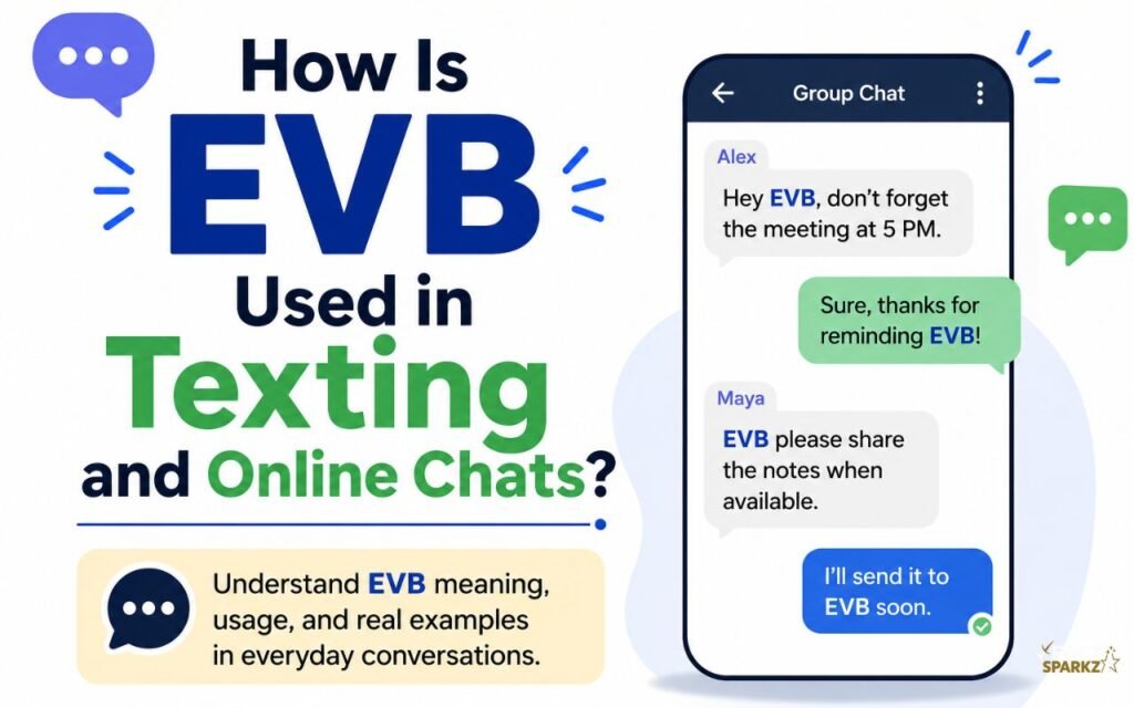 How Is EVB Used in Texting and Online Chats?