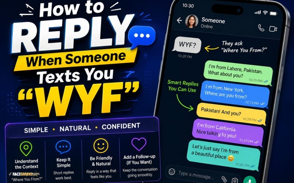 How to Reply When Someone Texts You “WYF”