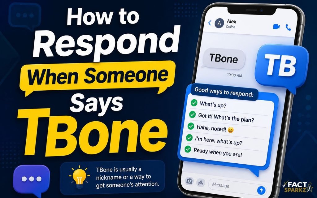 How to Respond When Someone Says TB