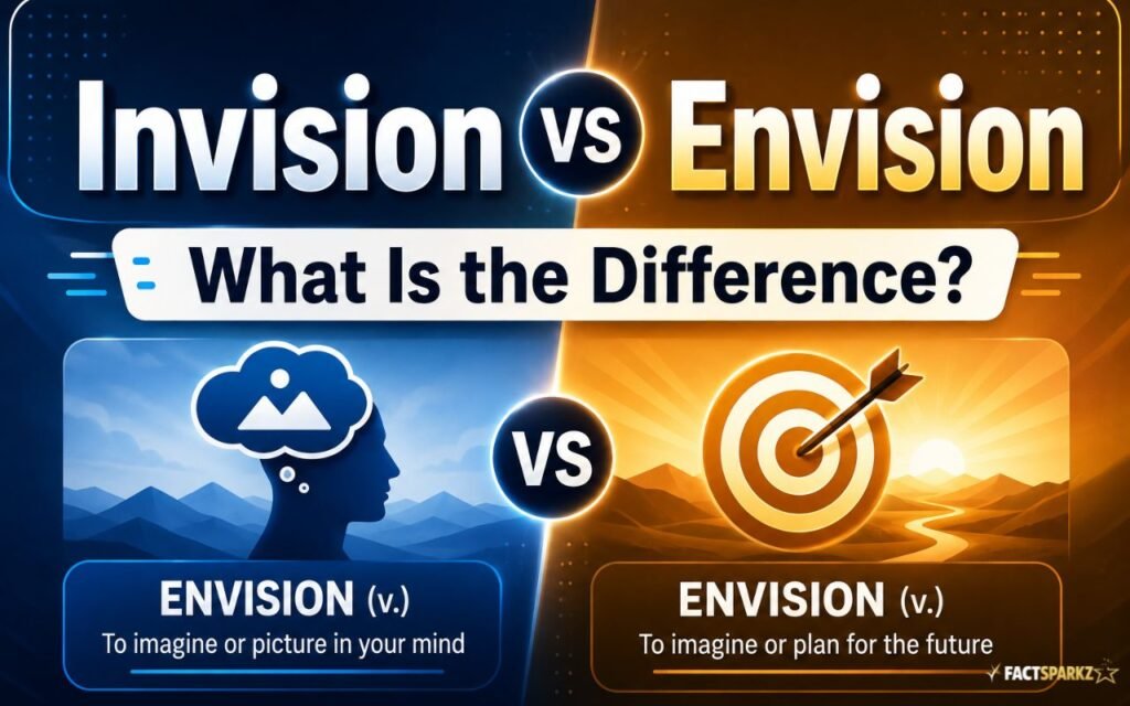 Invision vs Envision: What Is the Difference?