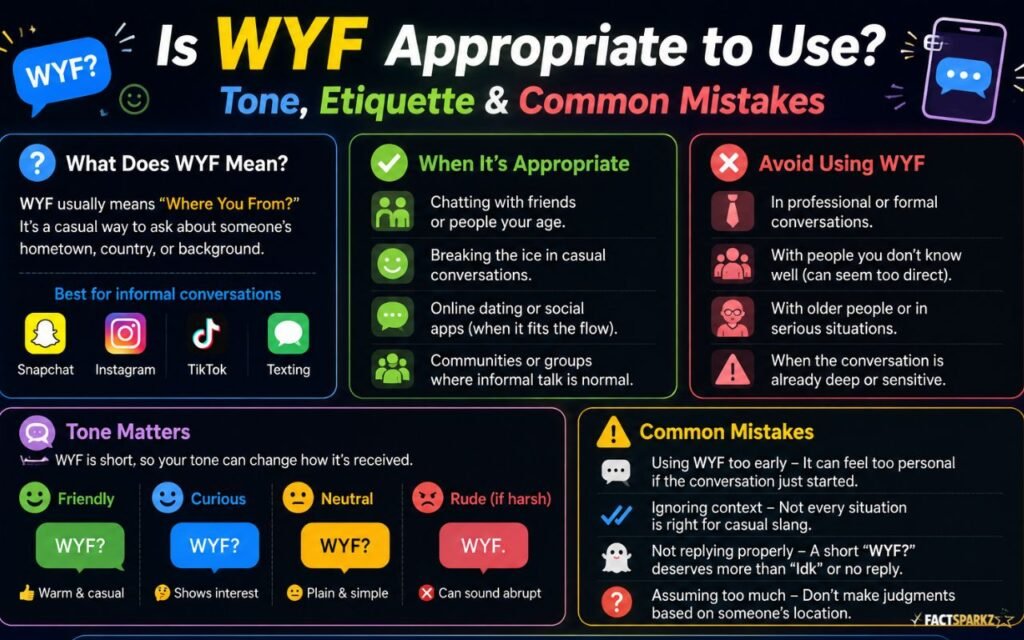 Is WYF Appropriate to Use? Tone, Etiquette & Common Mistakes