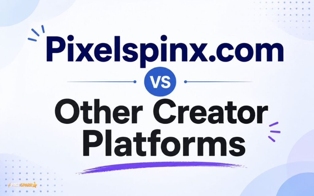 Pixelspinx.com vs Other Creator Platforms