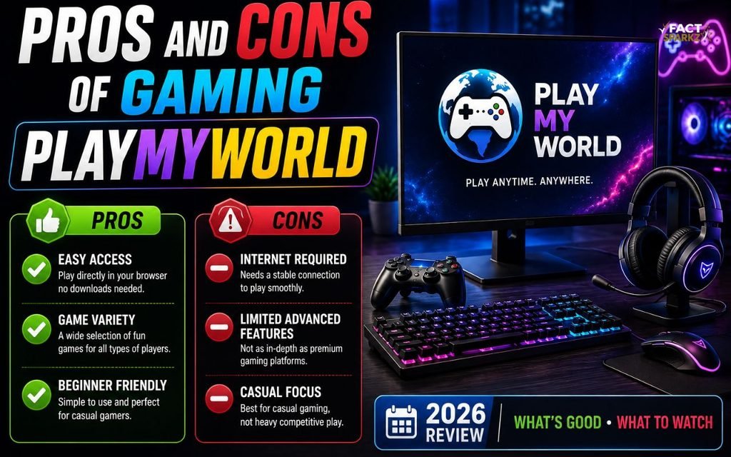 Pros and Cons of Gaming PlayMyWorld