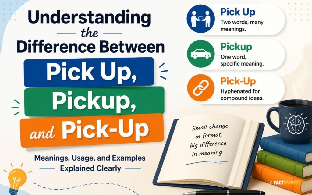 Understanding the Difference Between Pick Up, Pickup, and Pick-Up