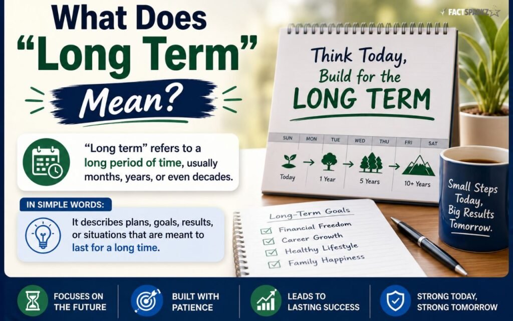 What Does “Long-Term” Mean?