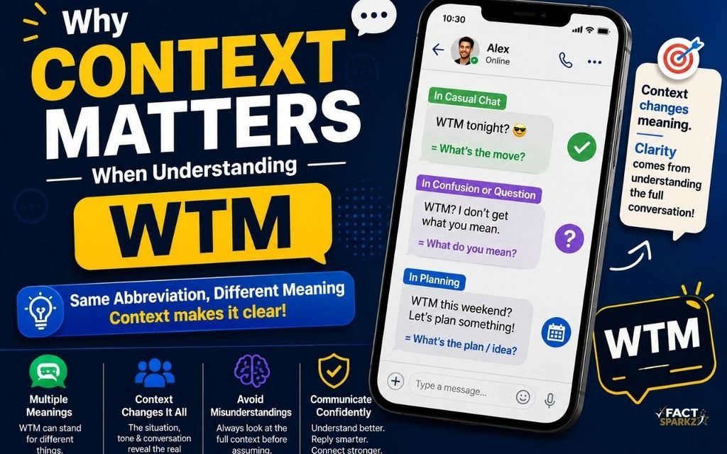 Why Context Matters When Understanding WTM