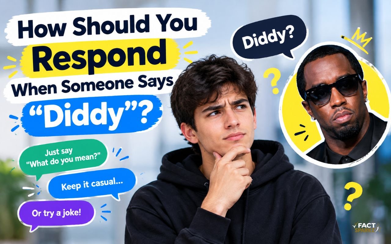 How Should You Respond When Someone Says “Diddy”?