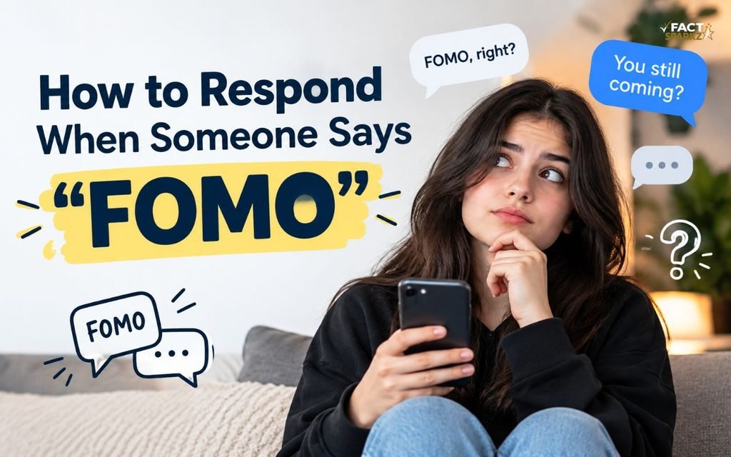 How to Respond When Someone Says “FOMO”How to Respond When Someone Says “FOMO”