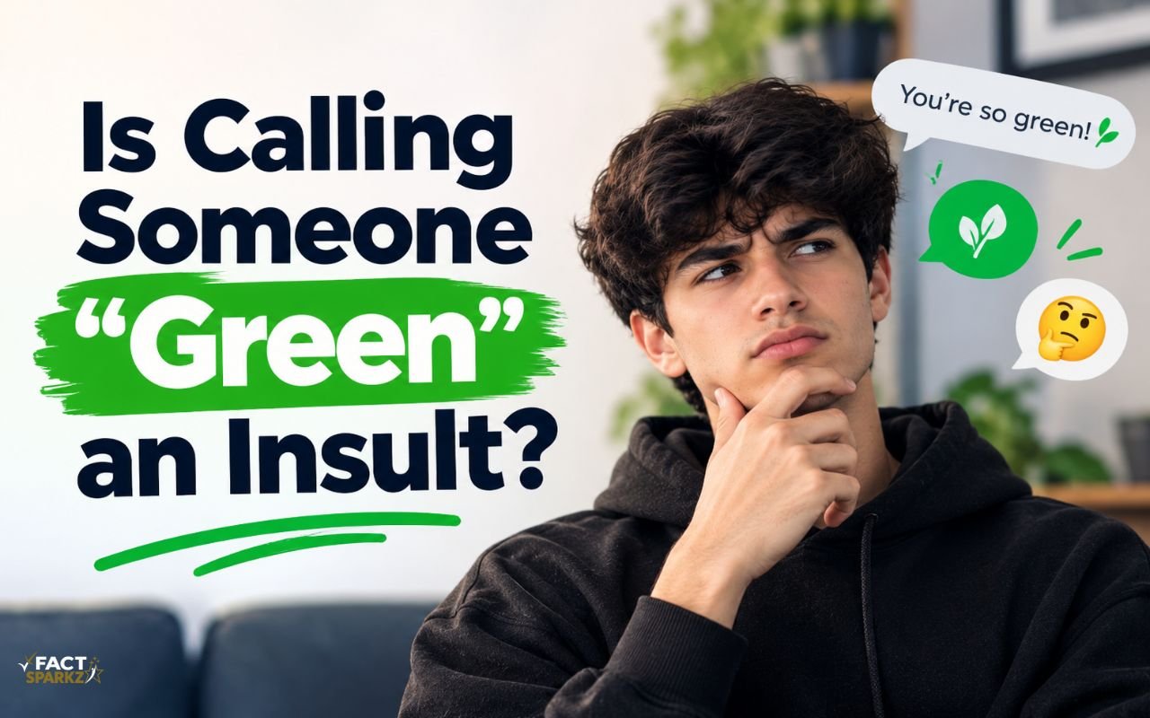 Is Calling Someone “Green” an Insult?