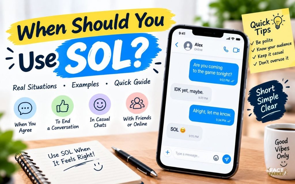 When Should You Use SOL?