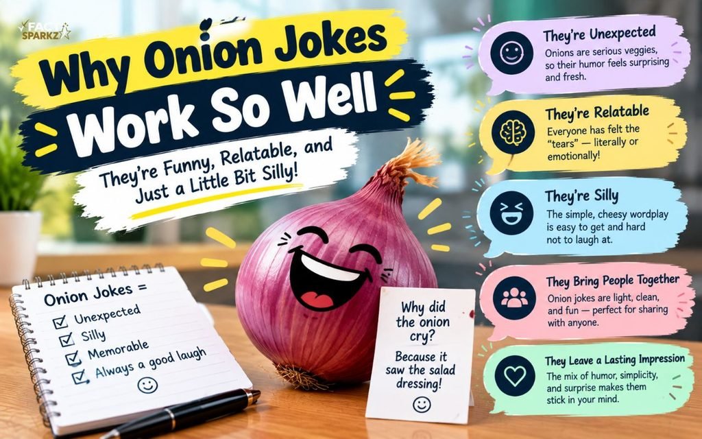 Why Onion Jokes Work So Well