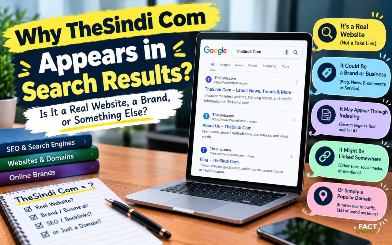 Why TheSindi Com Appears in Search Results